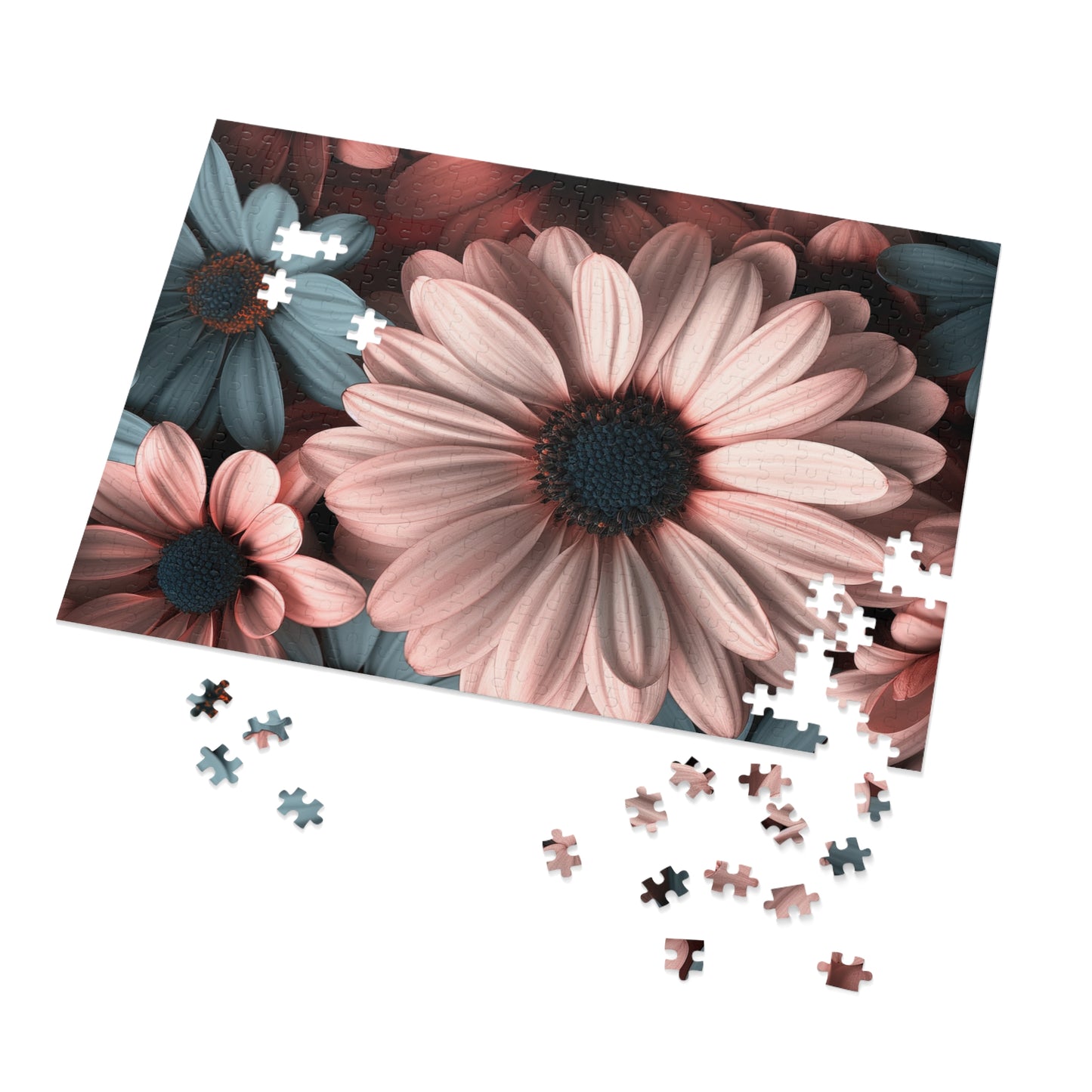 Pastel Daisies Jigsaw Puzzle (30, 110, 252, 500,1000-Piece)