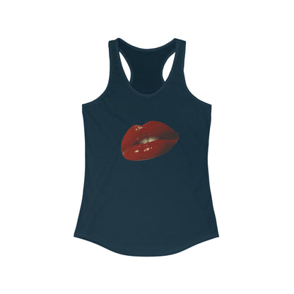 Just My Lips   Women's Ideal Racerback Tank