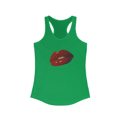 Just My Lips   Women's Ideal Racerback Tank