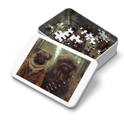 Dog Wars with Hans and Chewy Jigsaw Puzzle (30, 110, 252, 500,1000-Piece)