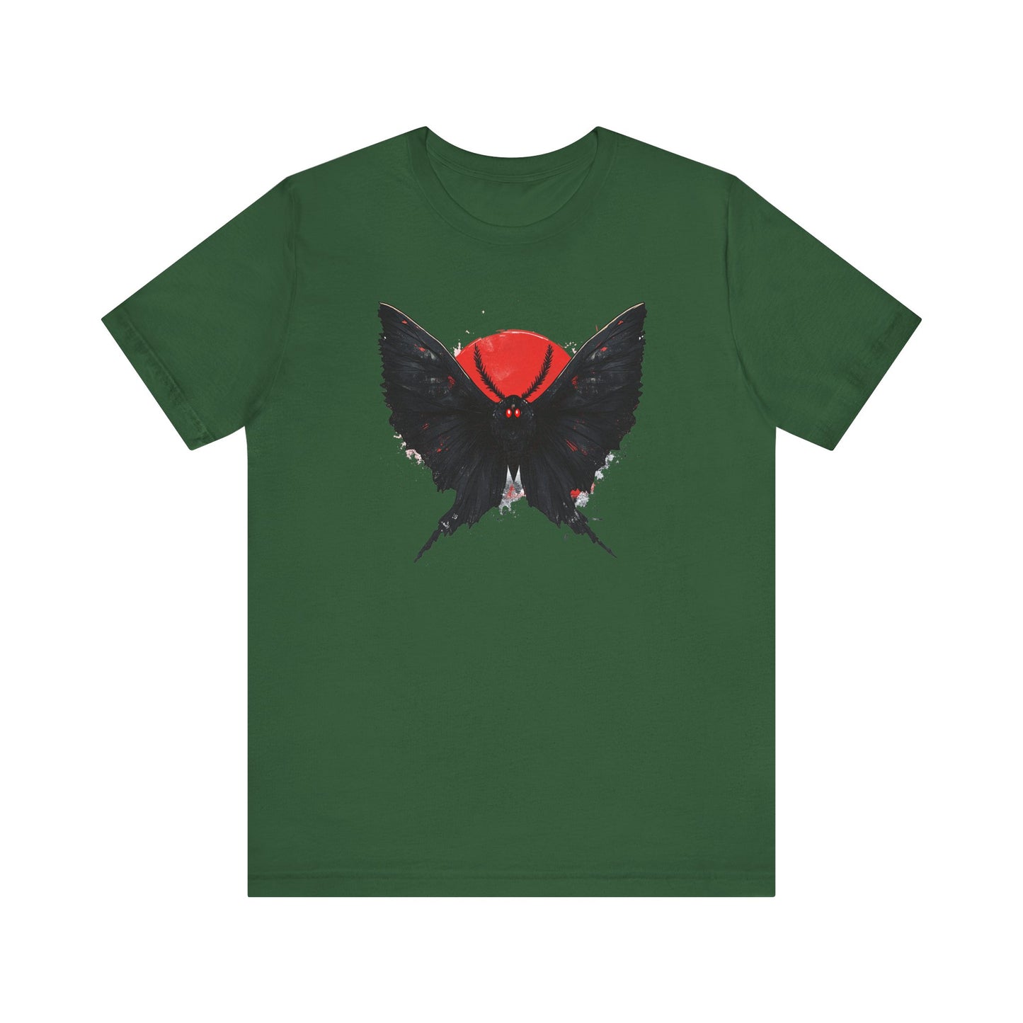 Mothman Graphic Tee - Unisex Jersey Shirt for Nature Lovers