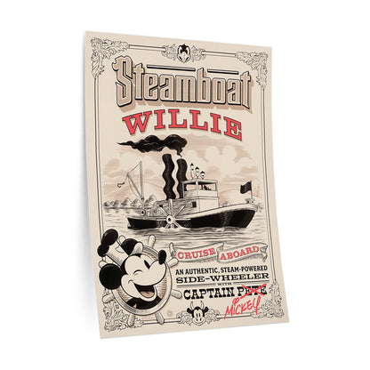 Steamboat Willie  Wall Decal