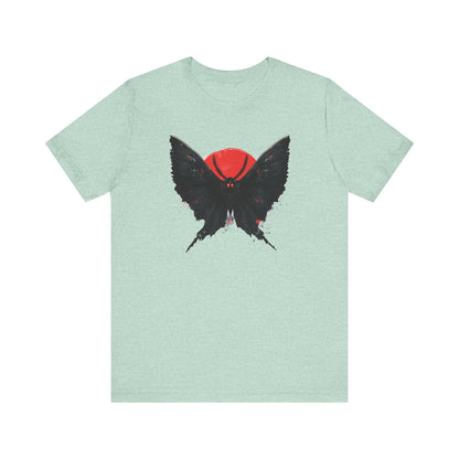 Mothman Graphic Tee - Unisex Jersey Shirt for Nature Lovers