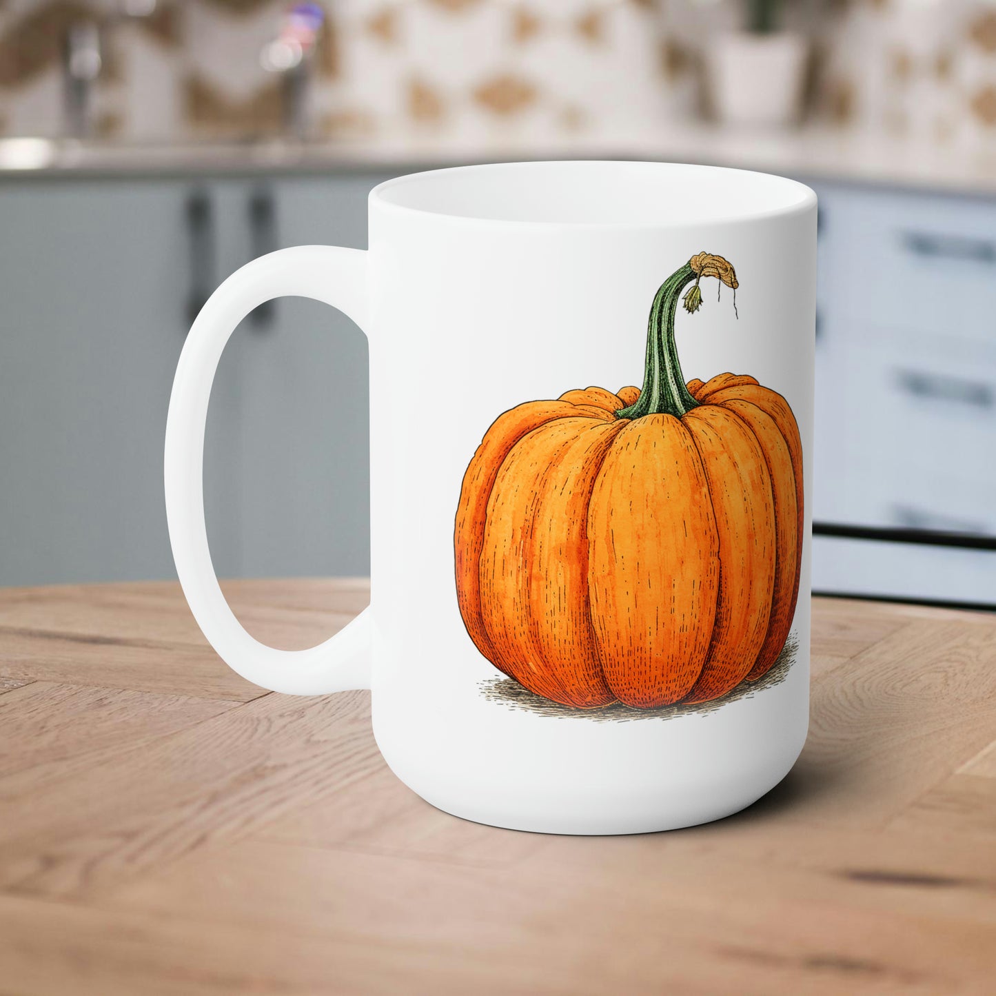 Fall Pumpkins Ceramic Mug