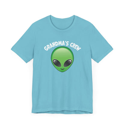 Grandma's Crew Alien  T-Shirt | Unisex Jersey Tee