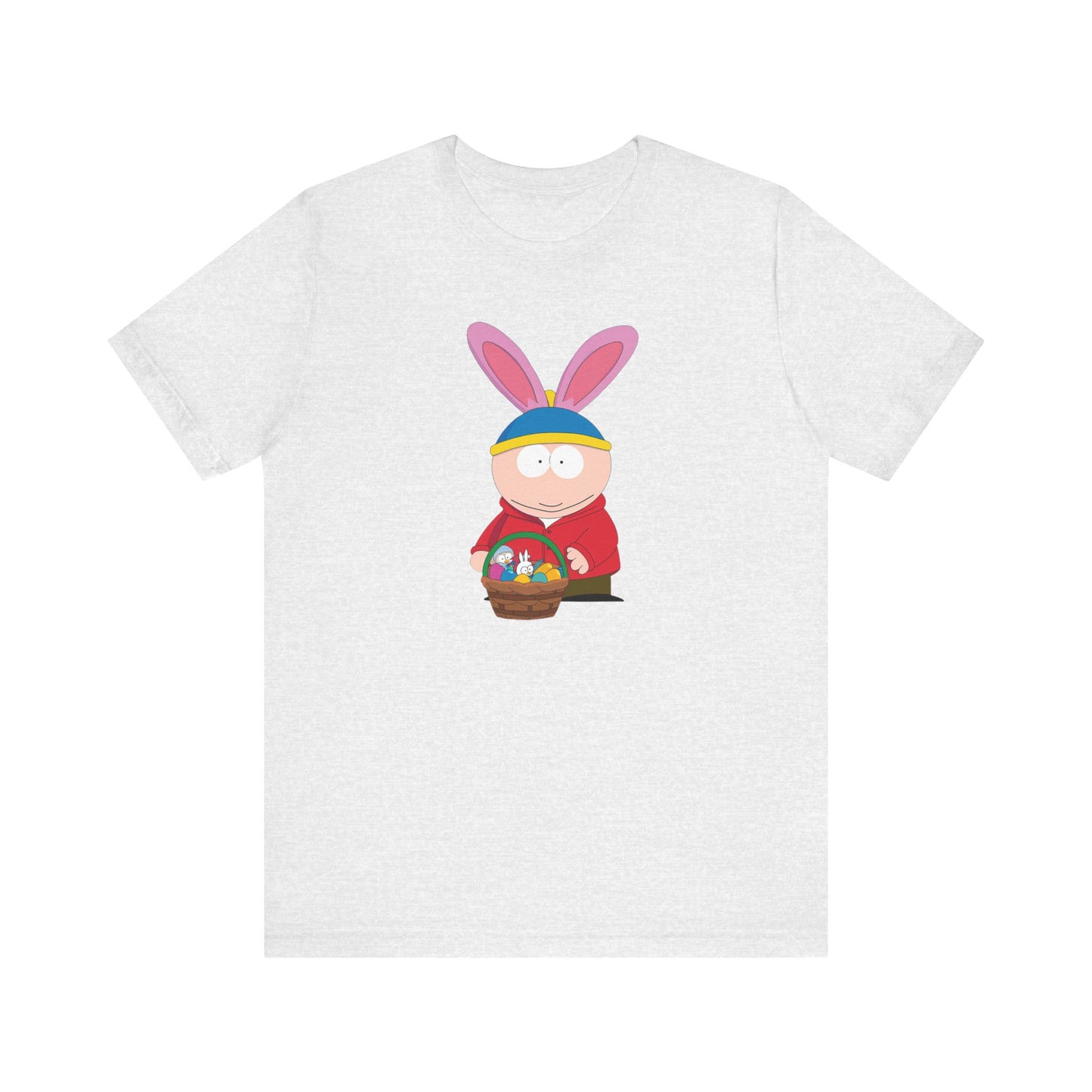 Easter Bunny Cartman   Unisex Jersey Short Sleeve Tee