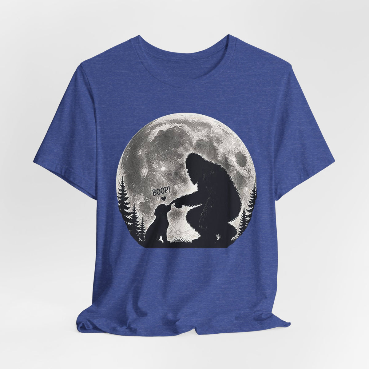 Bigfoot Boops Sweet Puppy Dog Unisex Jersey Short Sleeve Tee