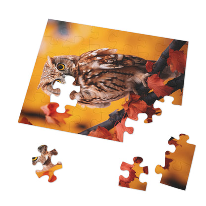 Autumn Owl Jigsaw Puzzle (30, 110, 252, 500,1000-Piece)