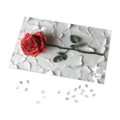 Paper Rose Jigsaw Puzzle (30, 110, 252, 500,1000-Piece)