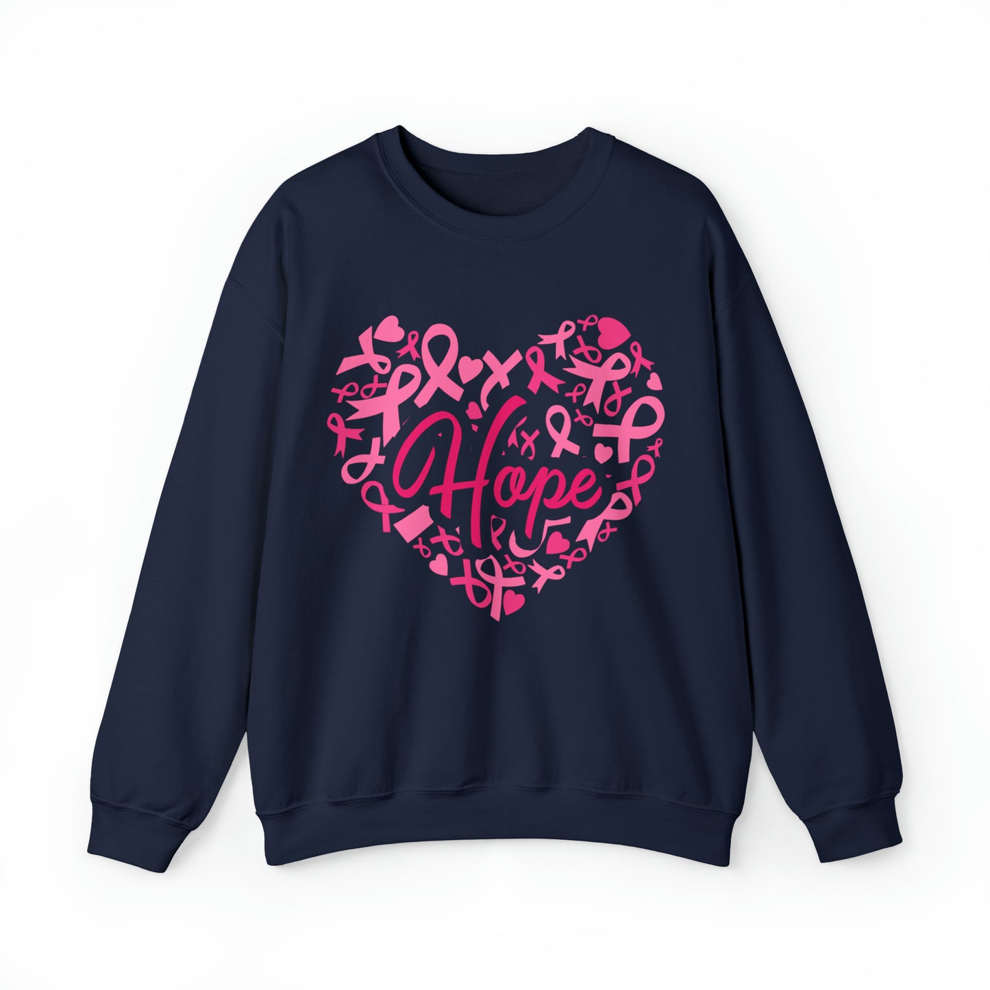 Hope Heart Breast Cancer Awareness Sweatshirt