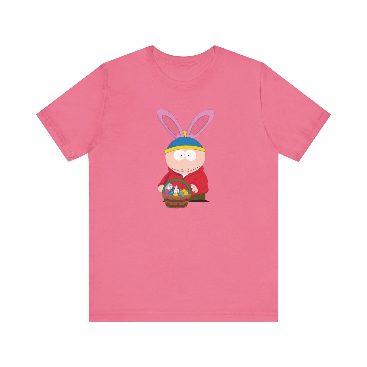 Easter Bunny Cartman   Unisex Jersey Short Sleeve Tee