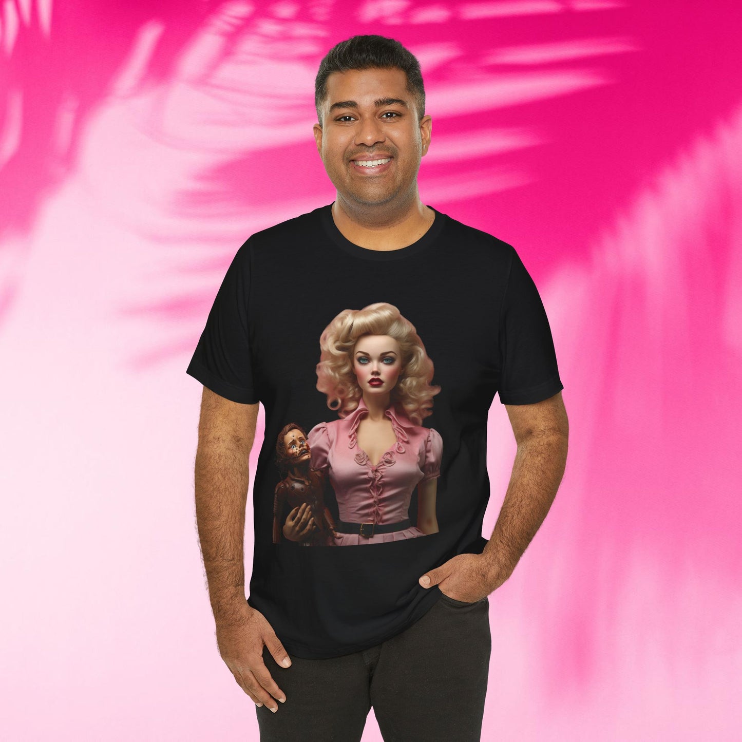 Bad Barbie Doll Unisex Jersey Short Sleeve Tee