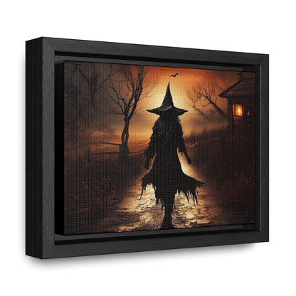 Halloween Witch Gallery Art Canvas Wraps, Horizontal Frame