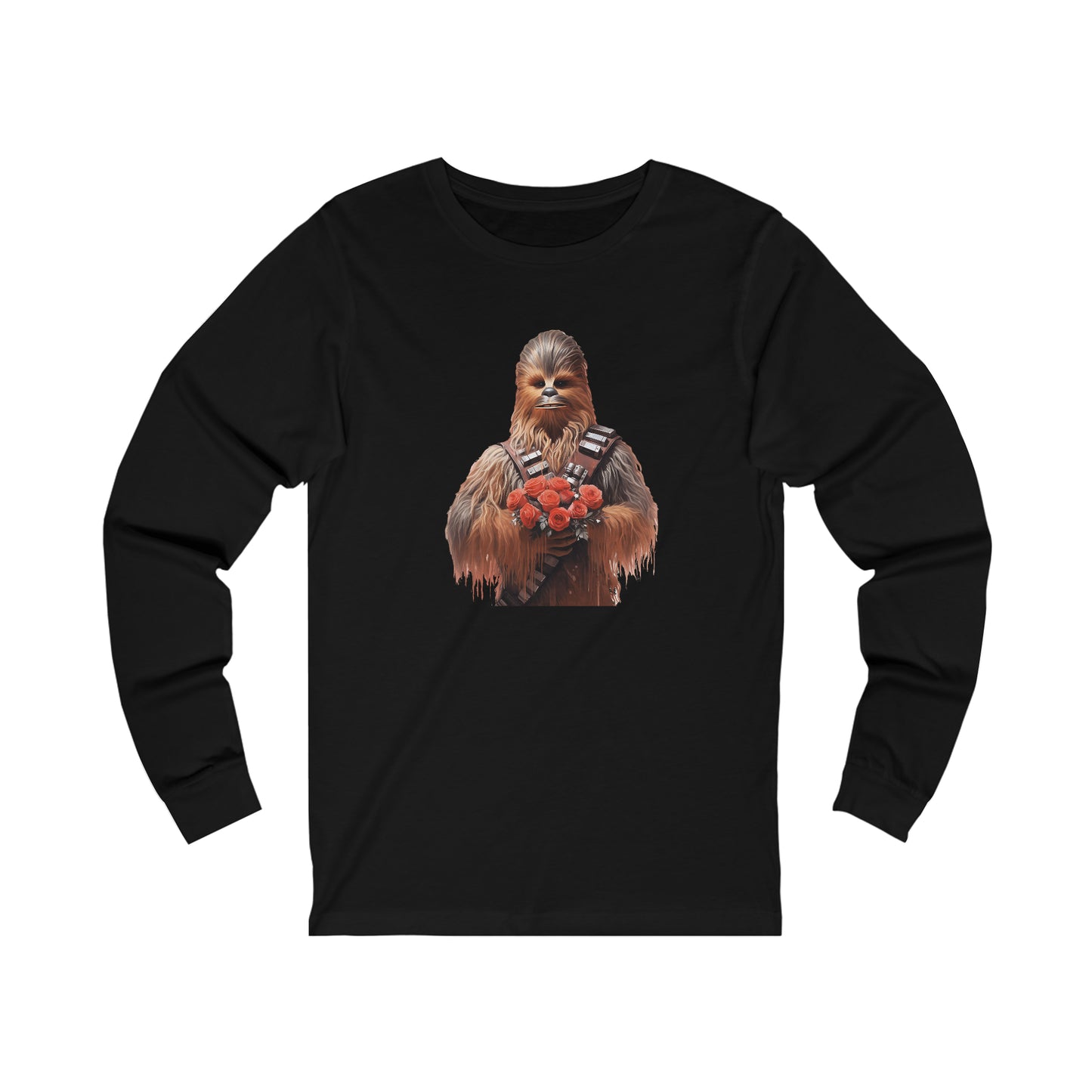 Chewbacca's Roses  Unisex Jersey Long Sleeve Tee