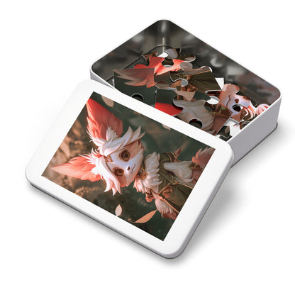 Anime Female Fox Jigsaw Puzzle (30, 110, 252, 500,1000-Piece)