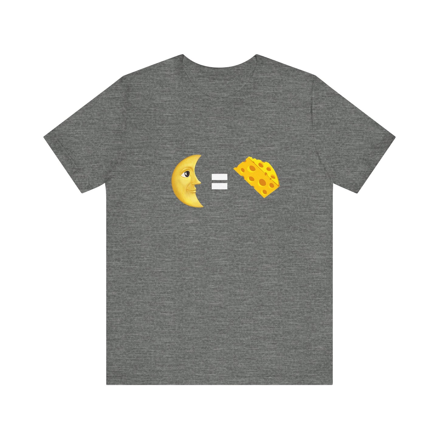 Moon = Cheese  Unisex Jersey Tee