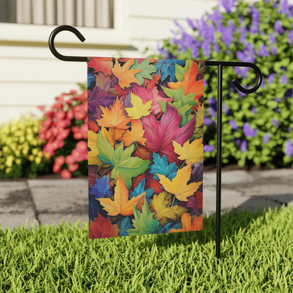 Colorful Leaves Garden & House Banner