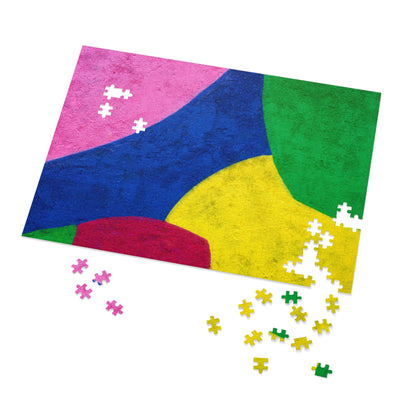 Textured Colors  Jigsaw Puzzle (30, 110, 252, 500,1000-Piece)