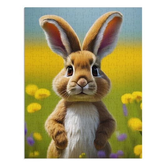Sweet Spring Bunny   Jigsaw Puzzle (30, 110, 252, 500,1000-Piece)