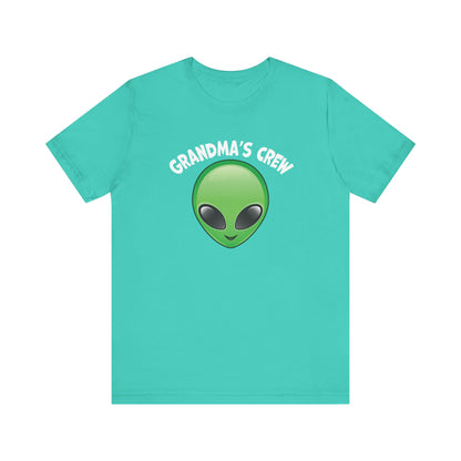 Grandma's Crew Alien  T-Shirt | Unisex Jersey Tee