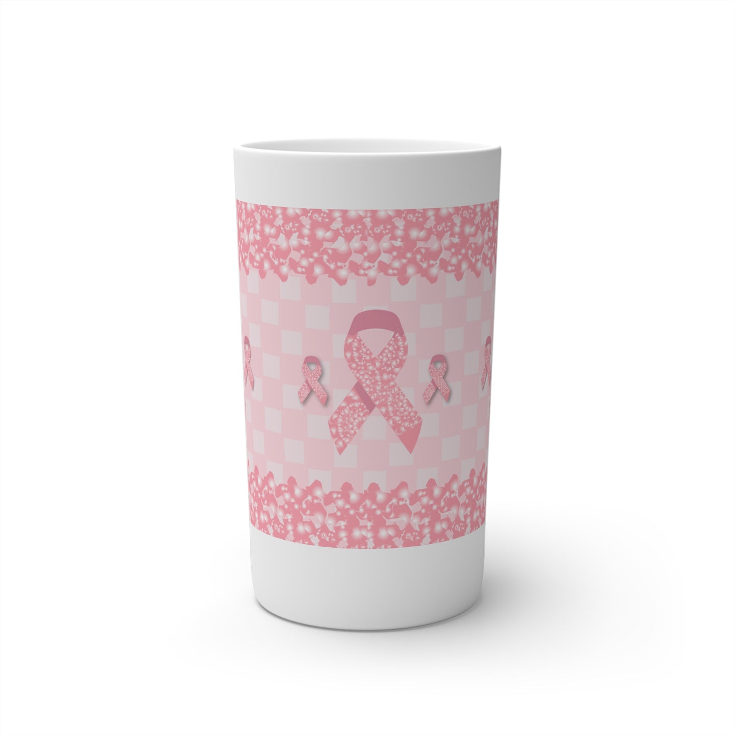 Breast Cancer Awareness Conical Coffee Mugs (3oz, 8oz, 12oz)