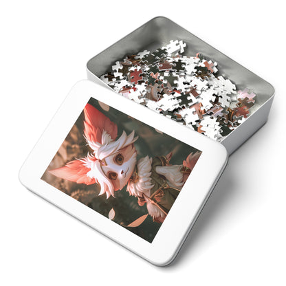 Anime Female Fox Jigsaw Puzzle (30, 110, 252, 500,1000-Piece)