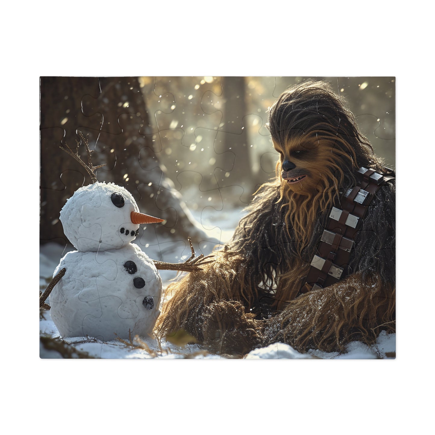 Chewy and the Snowman Jigsaw Puzzle (30, 110, 252, 500,1000-Piece)