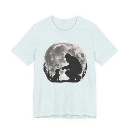 Bigfoot Boops Sweet Puppy Dog Unisex Jersey Short Sleeve Tee