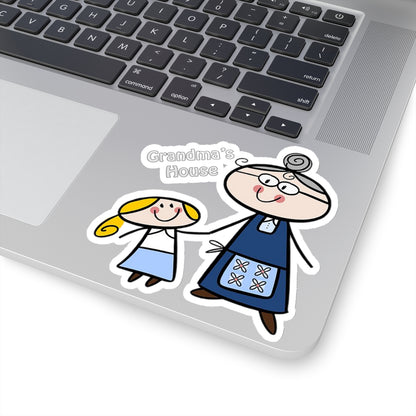 Grandma's House Logo Kiss-Cut Stickers