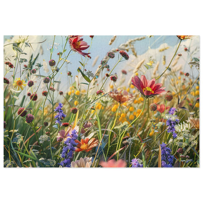 Wildflowers Jigsaw Puzzle (30, 110, 252, 500,1000-Piece)