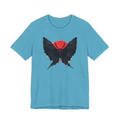 Mothman Graphic Tee - Unisex Jersey Shirt for Nature Lovers