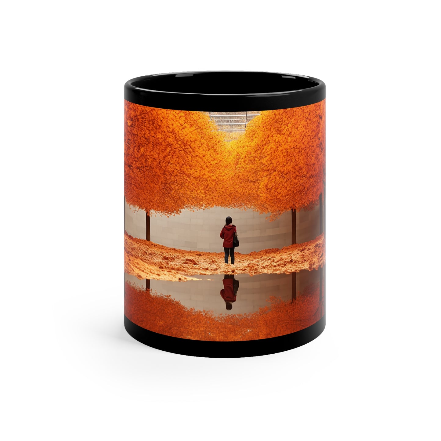 Autumn  Ai Weiwei Art   Black Mug