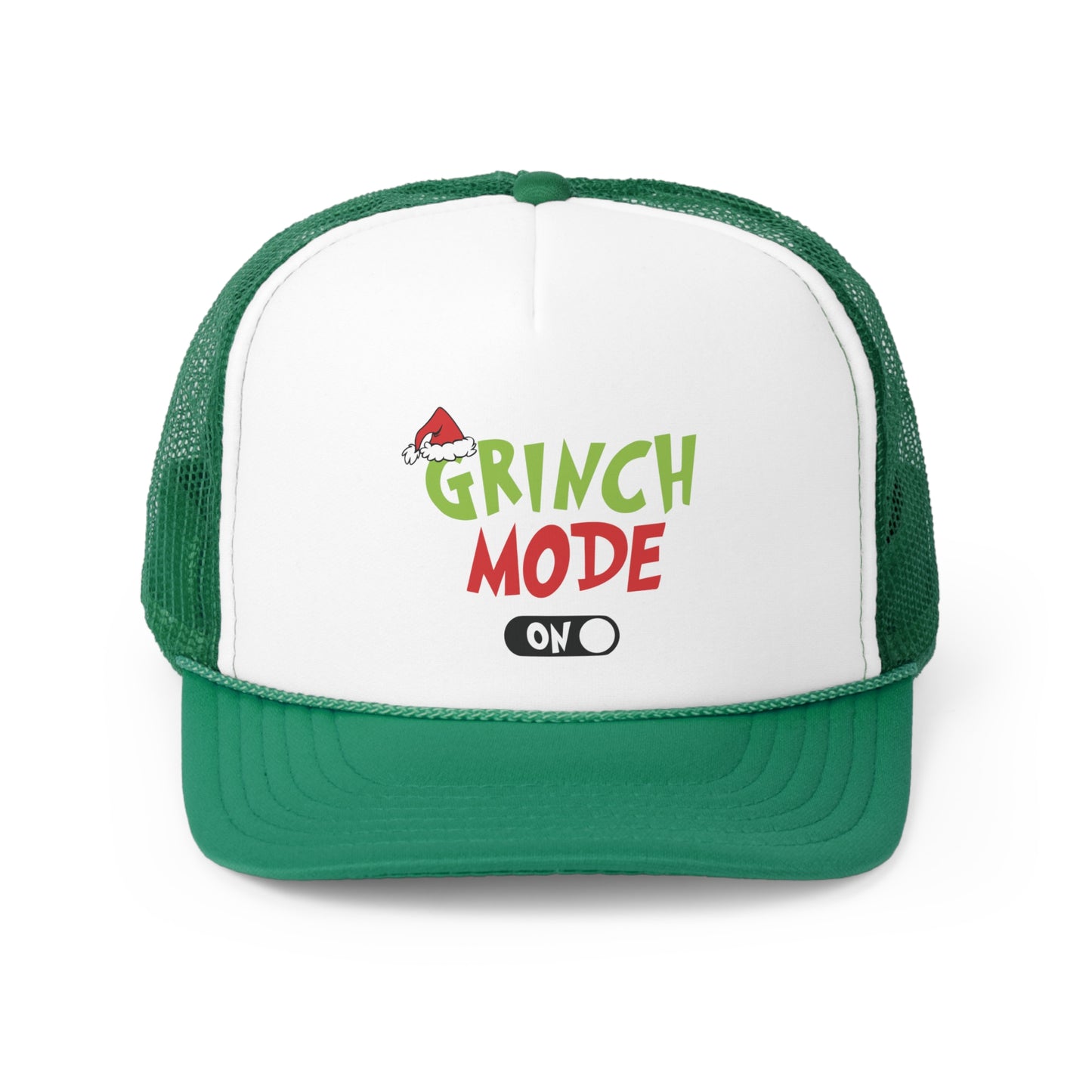 Grinch Mode On  Trucker Caps