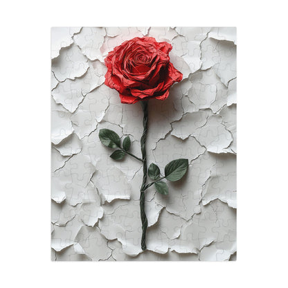 Paper Rose Jigsaw Puzzle (30, 110, 252, 500,1000-Piece)