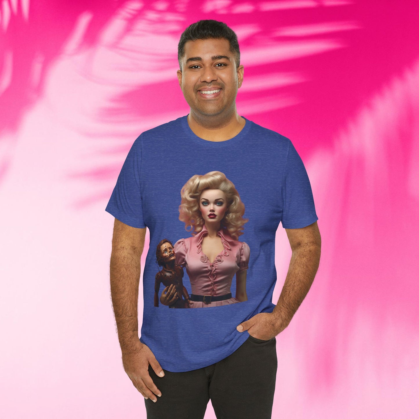 Bad Barbie Doll Unisex Jersey Short Sleeve Tee