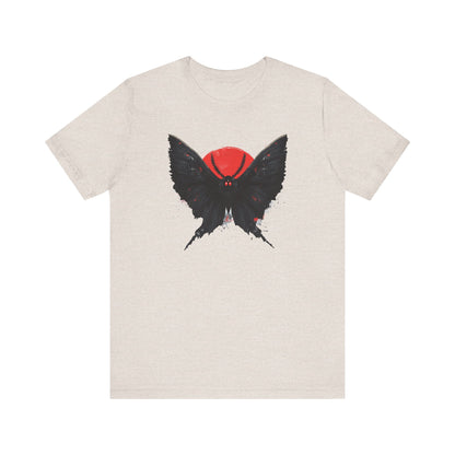 Mothman Graphic Tee - Unisex Jersey Shirt for Nature Lovers