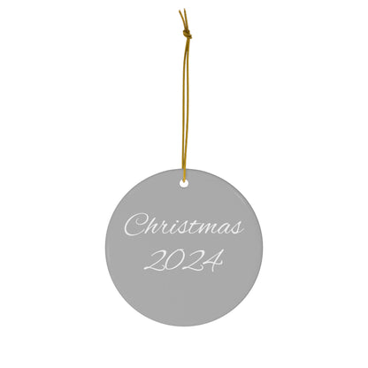 2024 Christmas Angel Ceramic Ornament