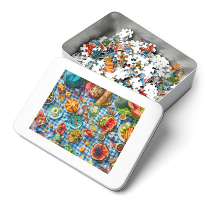 Summer Picnic  Jigsaw Puzzle (30, 110, 252, 500,1000-Piece)