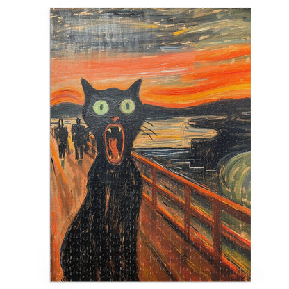 The Cat Scream Jigsaw Puzzle (30, 110, 252, 500,1000-Piece)