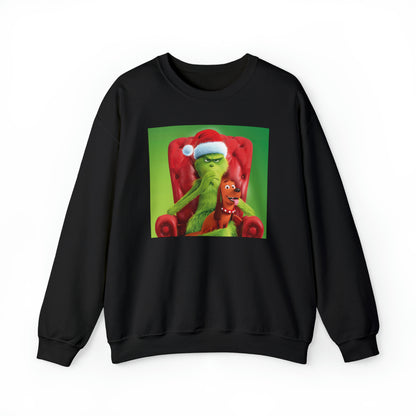 Grinch and Max  Unisex Heavy Blend™ Crewneck Sweatshirt