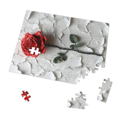 Paper Rose Jigsaw Puzzle (30, 110, 252, 500,1000-Piece)