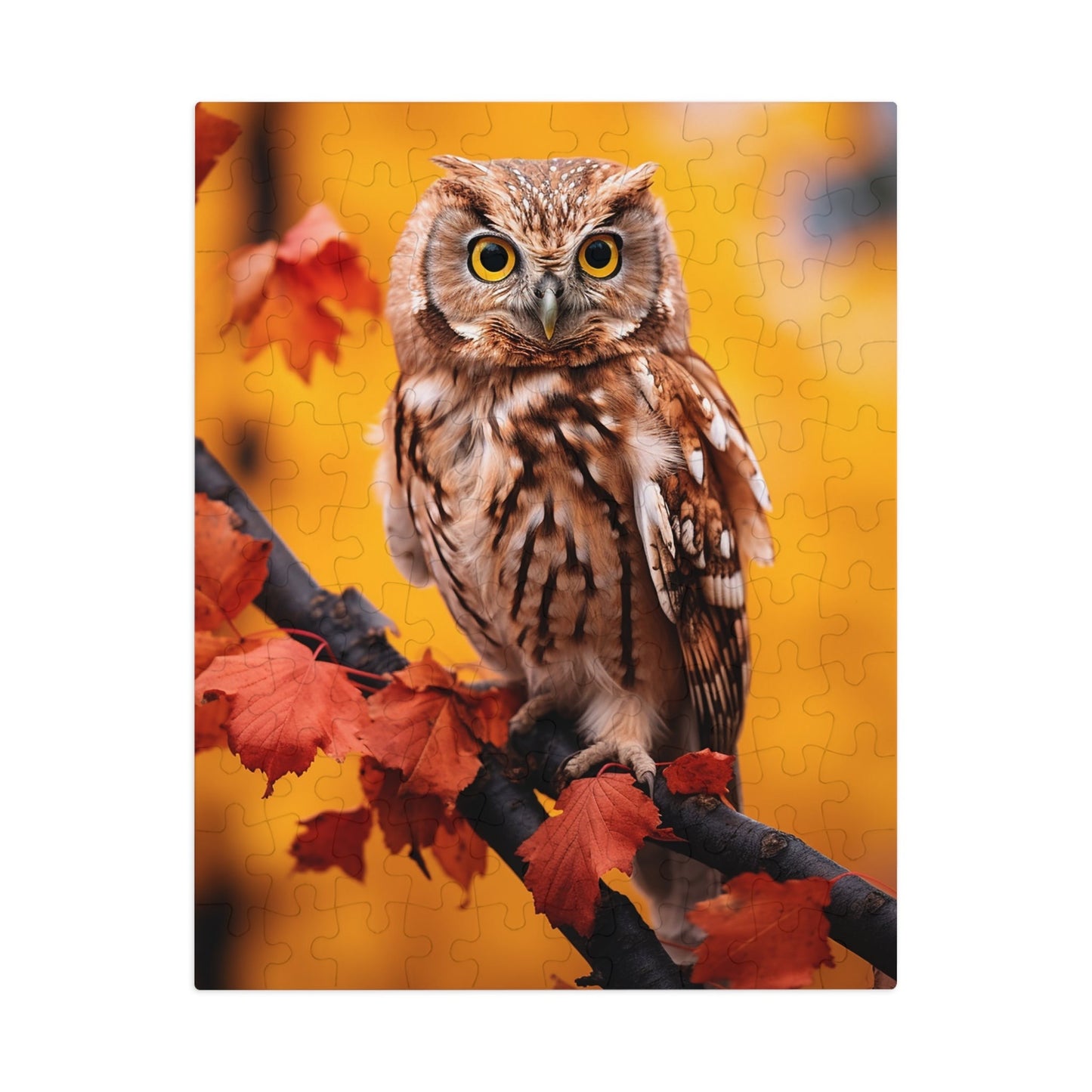 Autumn Owl Jigsaw Puzzle (30, 110, 252, 500,1000-Piece)