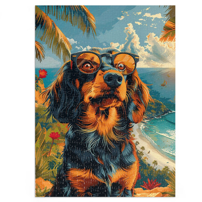 King Charles Spaniel Dog Jigsaw Puzzle (30, 110, 252, 500,1000-Piece)