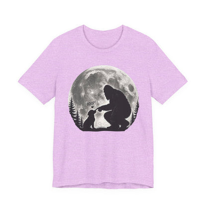 Bigfoot Boops Sweet Puppy Dog Unisex Jersey Short Sleeve Tee