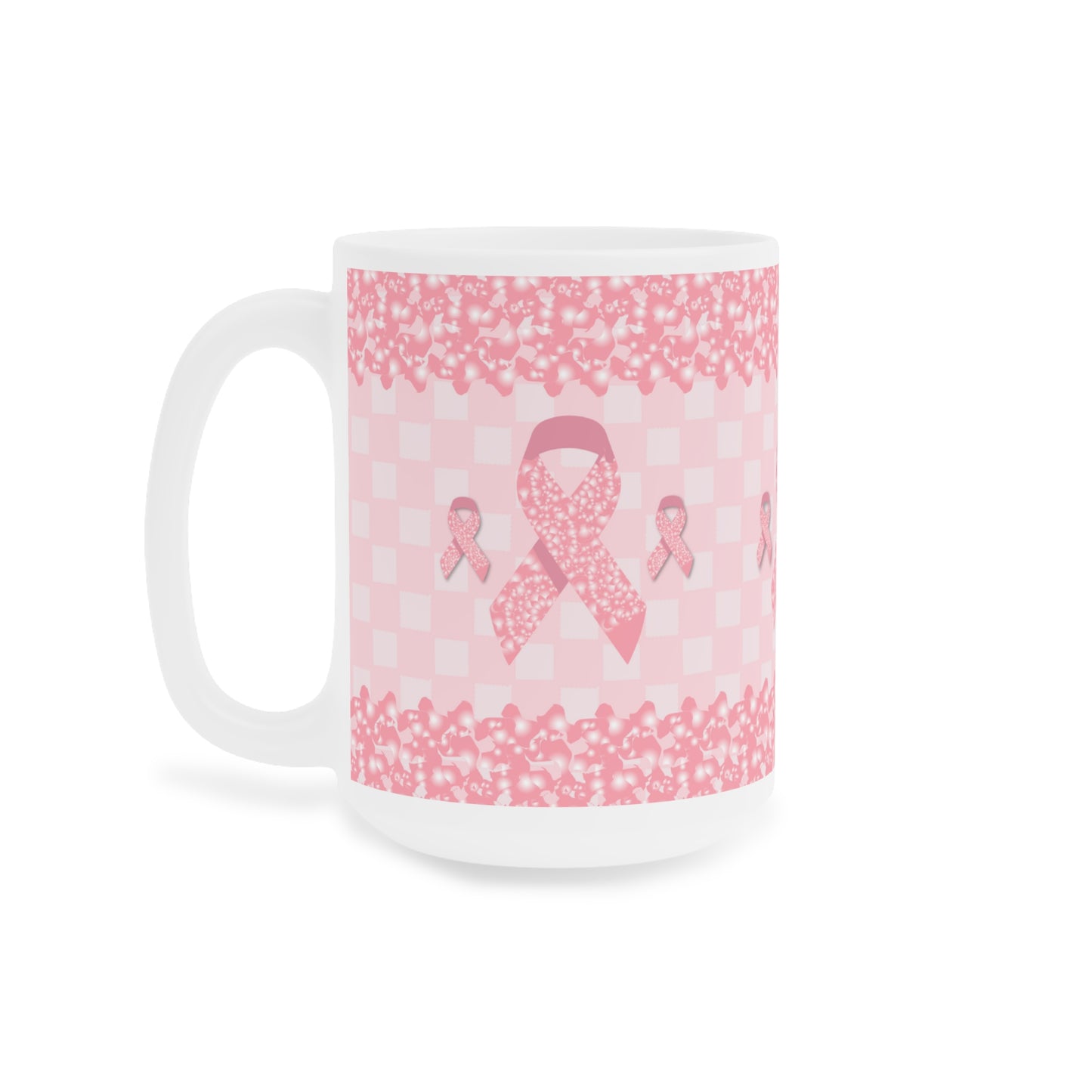 Breast Cancer Awareness Pink Ribbon Ceramic Mugs (11oz\15oz\20oz)