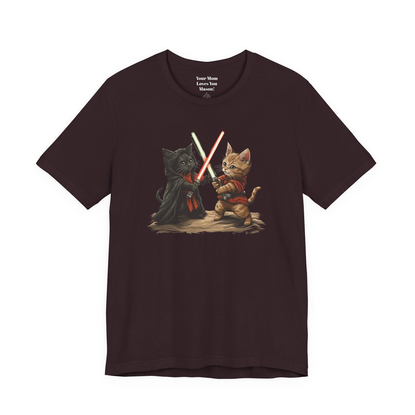 Kitty Star Wars Battle Unisex Jersey Short Sleeve Tee