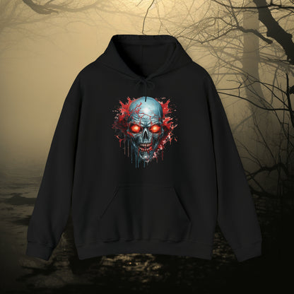 Evil Skull Unisex Heavy Blend™ Hooded Sweatshirt