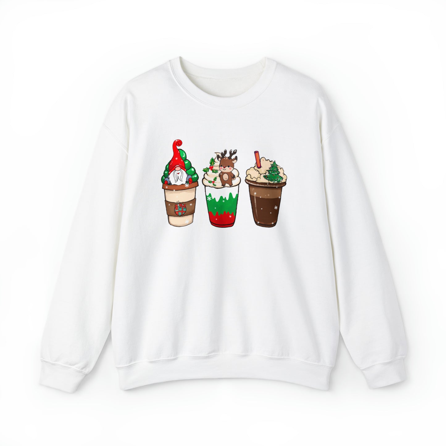 Christmas Coffee Sweatshirt Christmas Sweatshirt Coffee Lover Shirt Coffee Lover Christmas Gift Crewneck Sweatshirt