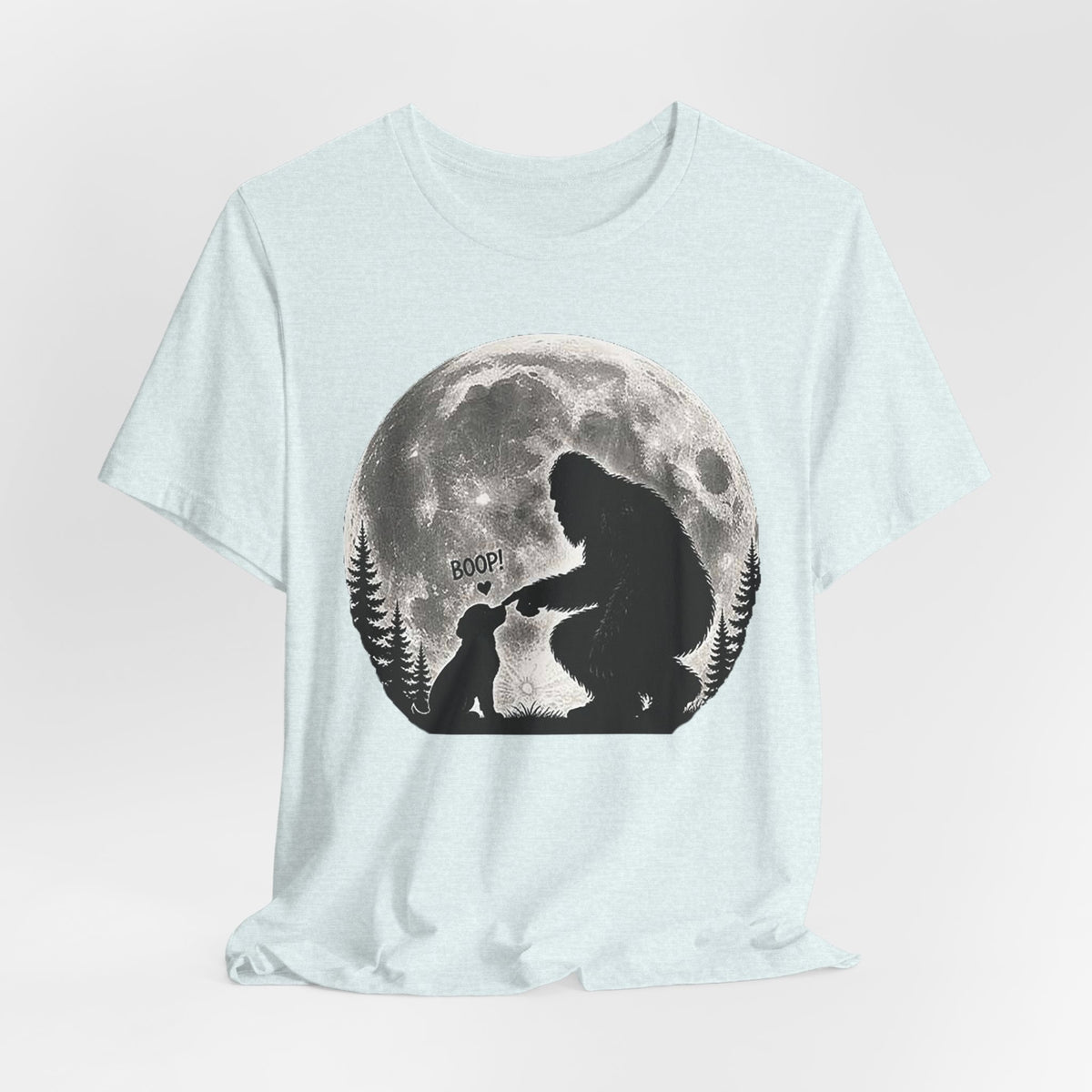Bigfoot Boops Sweet Puppy Dog Unisex Jersey Short Sleeve Tee