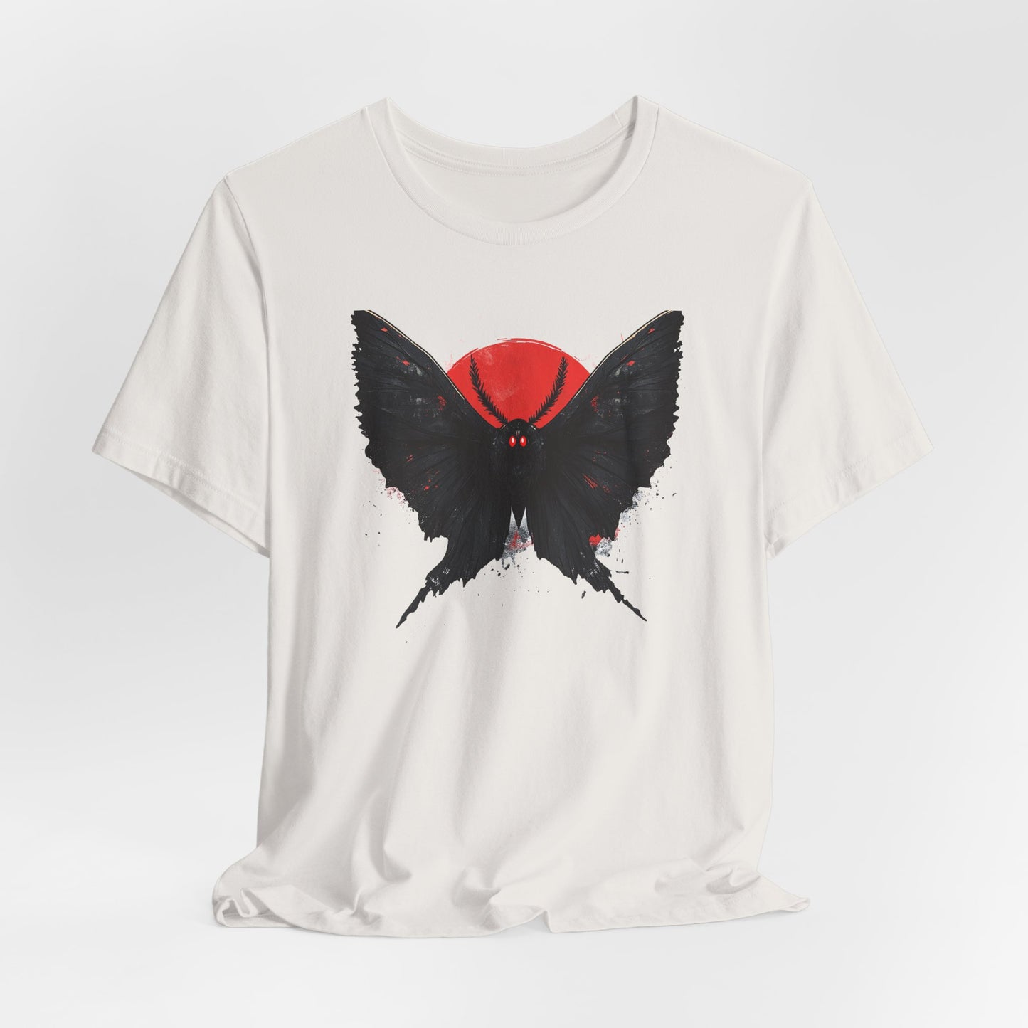 Mothman Graphic Tee - Unisex Jersey Shirt for Nature Lovers